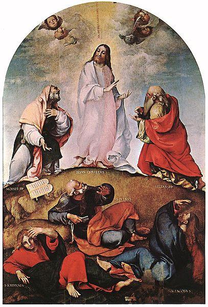Lorenzo Lotto Transfiguration oil painting image